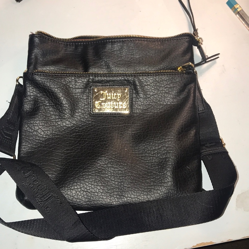 Juicy Couture Black Satchel Purse